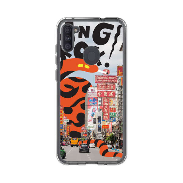 Bangkok Chinatown Snake Street Scene Samsung Galaxy A11 Case