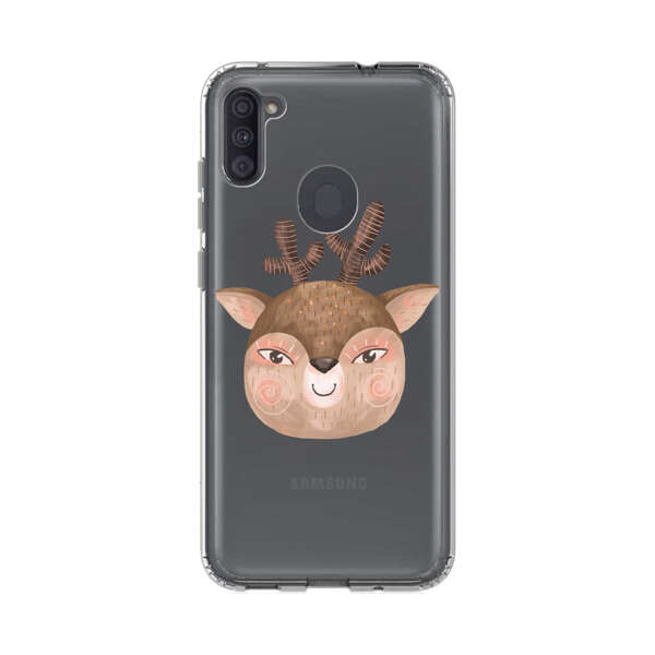 Cute Cartoon Deer Face Samsung Galaxy A11 Case