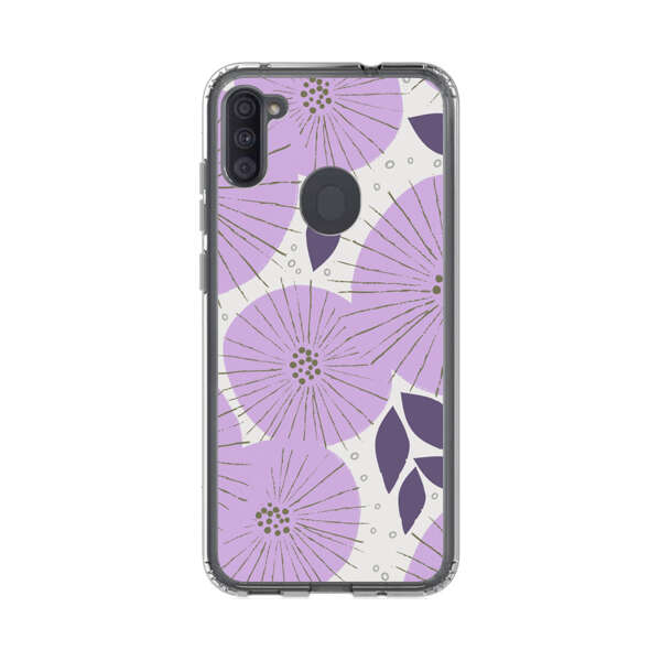 Lavender Flower Pattern Samsung Galaxy A11 Case