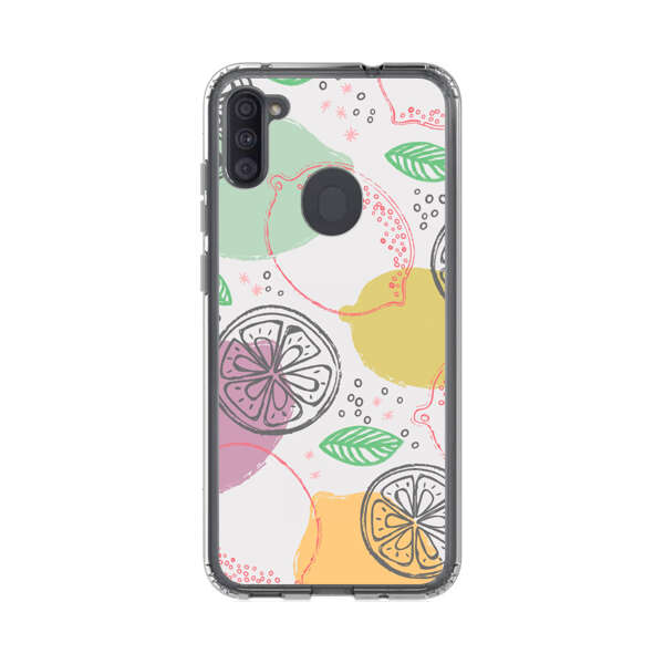 Lemon Colorful Abstract Pattern Samsung Galaxy A11 Case
