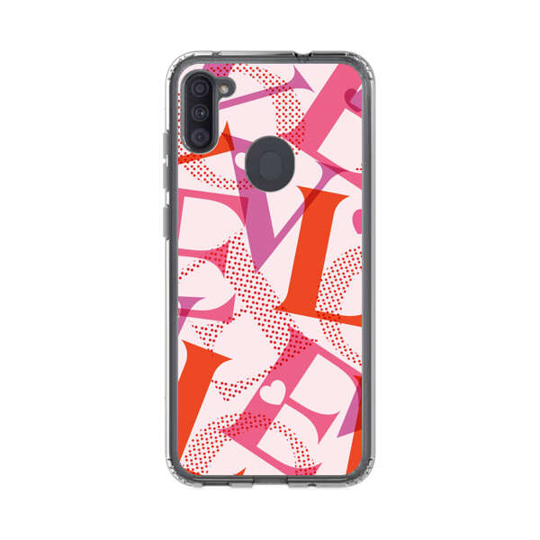 Love Colorful Letters Pattern Samsung Galaxy A11 Case