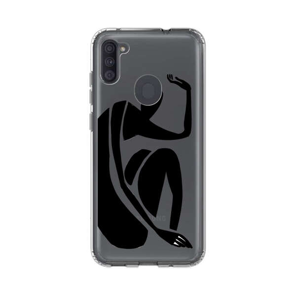 Minimalist Abstract Human Figure Samsung Galaxy A11 Case