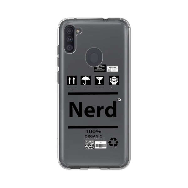 Minimalist Nerd Shipping Icons Design Samsung Galaxy A11 Case