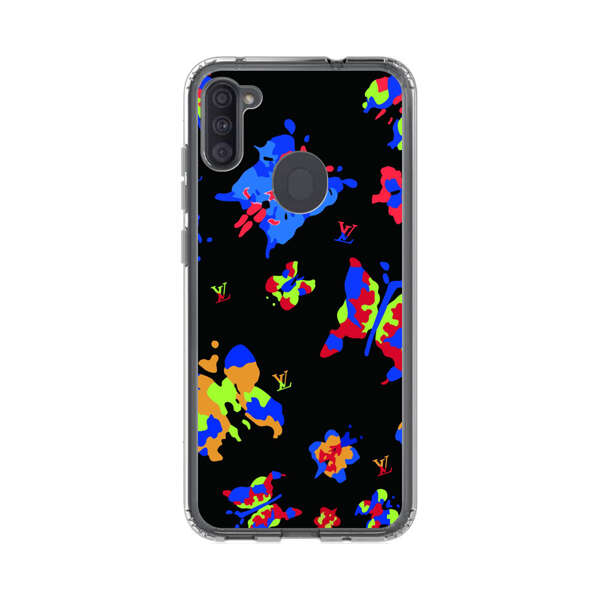 Vibrant Abstract Butterflies and Floral Splashes Samsung Galaxy A11 Case