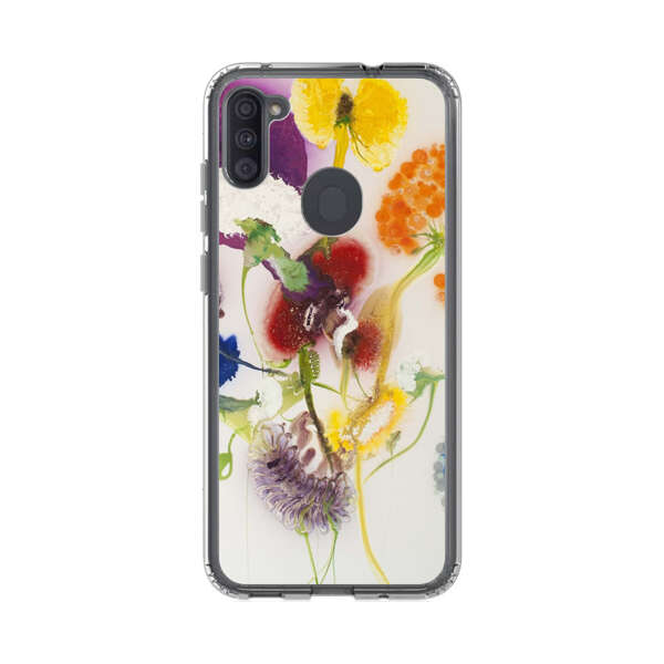 Vibrant Abstract Floral Artwork Samsung Galaxy A11 Case