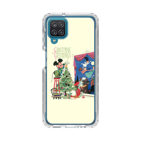 Christmas Disney Mickey Mouse and Peter Pan Samsung Galaxy A12 Case