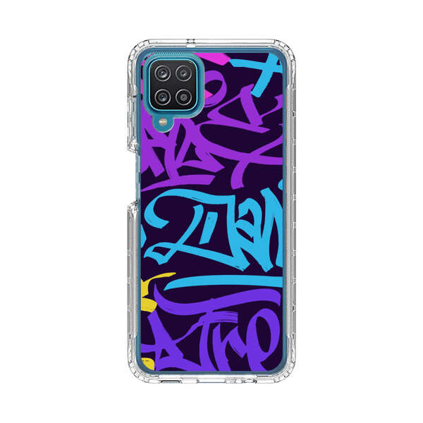 Colorful Graffiti Pattern Samsung Galaxy A12 Case