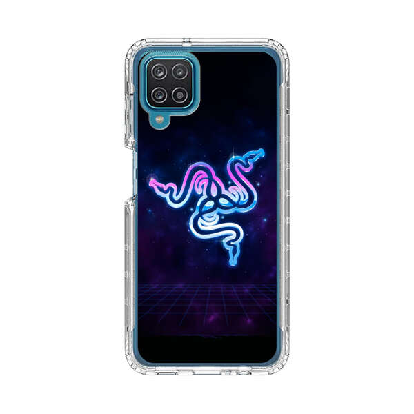 Glowing Neon Triple Snake Samsung Galaxy A12 Case