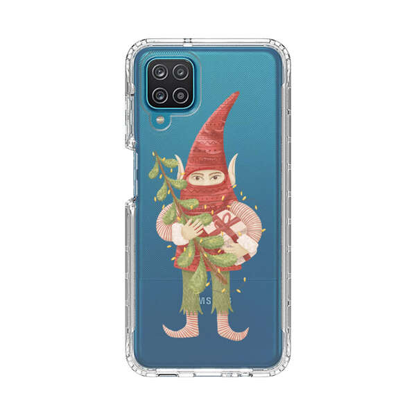 Holiday Gnome with Mistletoe and Gift Samsung Galaxy A12 Case