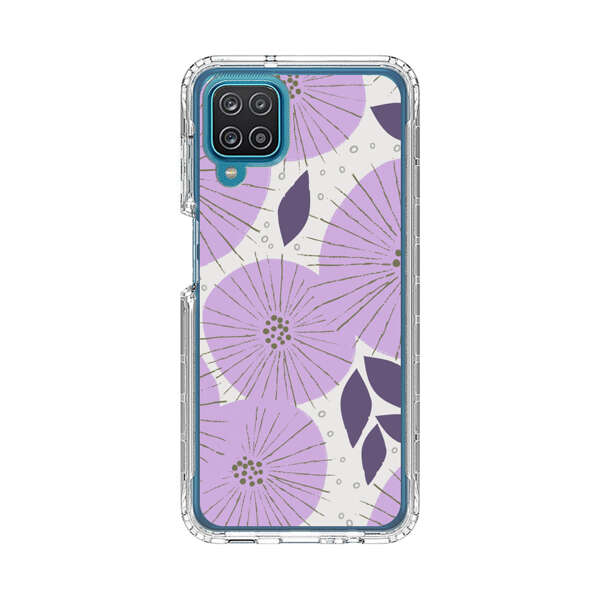 Lavender Flower Pattern Samsung Galaxy A12 Case