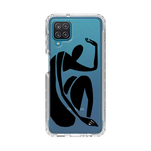 Minimalist Abstract Human Figure Samsung Galaxy A12 Case