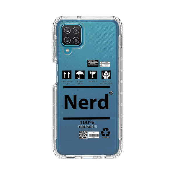 Minimalist Nerd Shipping Icons Design Samsung Galaxy A12 Case