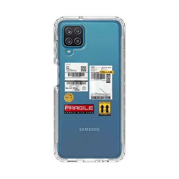 Shipping Labels and Fragile Handling Stickers Samsung Galaxy A12 Case