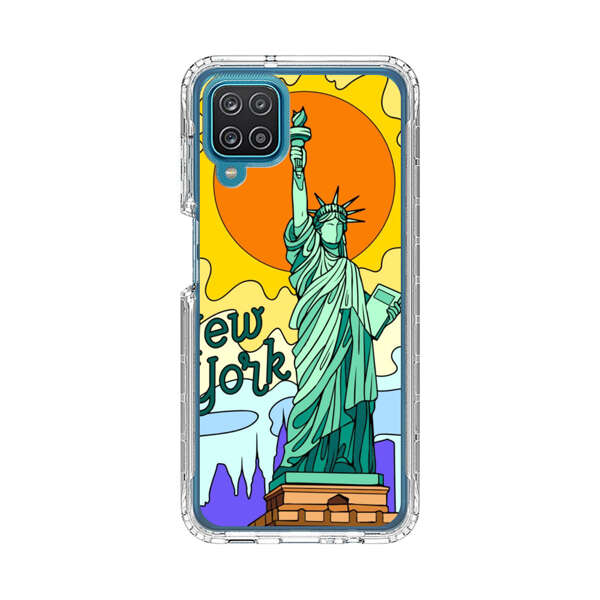 Statue of Liberty New York Artistic Sun Samsung Galaxy A12 Case
