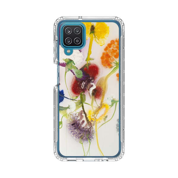Vibrant Abstract Floral Artwork Samsung Galaxy A12 Case