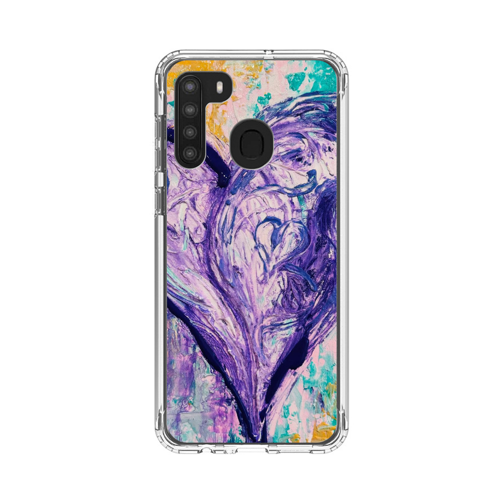 heart artwork Samsung Galaxy A21 Case