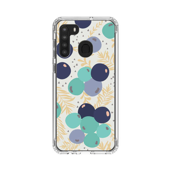 Abstract Berries Pattern Samsung Galaxy A21 Case