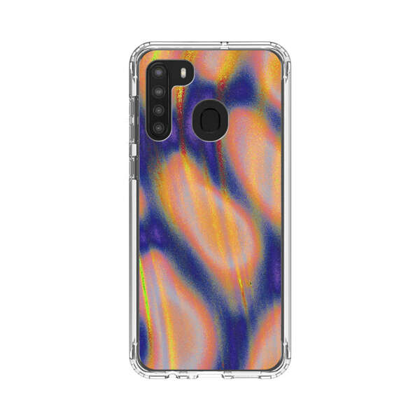 Abstract Vibrant Swirl Art Samsung Galaxy A21 Case