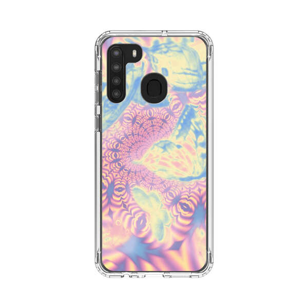 Ethereal Butterflies Psychedelic Swirl Samsung Galaxy A21 Case