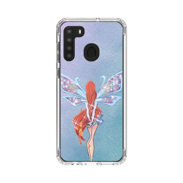 Magical Fairy with Sparkling Wings Samsung Galaxy A21 Case