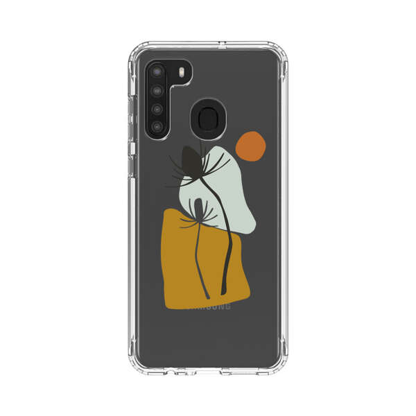 Minimalist Abstract Nature Design Samsung Galaxy A21 Case