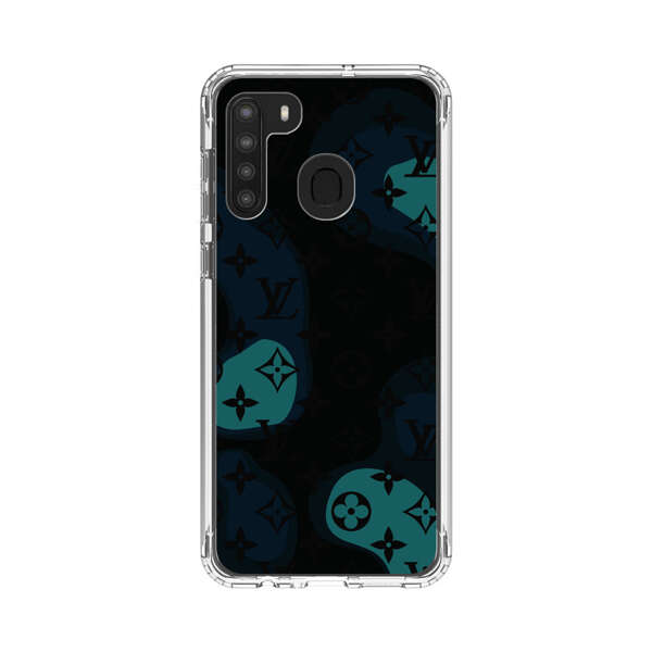 Modern Abstract Question Marks with Luxury Motifs Samsung Galaxy A21 Case