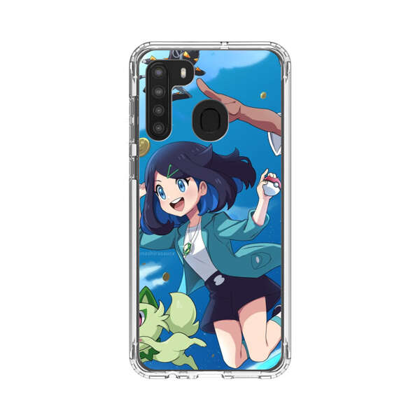 Vibrant Cartoon Characters Adventure Samsung Galaxy A21 Case