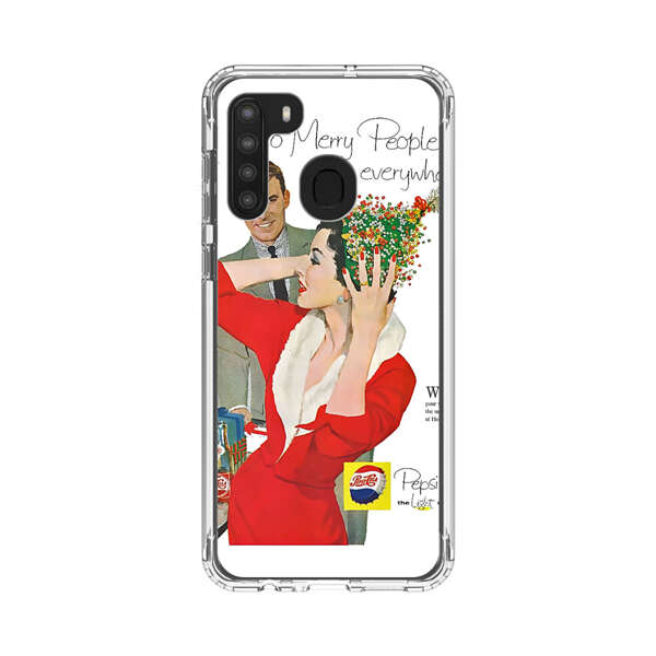 Vintage Pepsi-Cola Holiday Advertisement Samsung Galaxy A21 Case