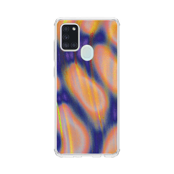 Abstract Vibrant Swirl Art Samsung Galaxy A21s Case