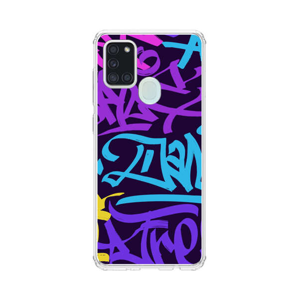 Colorful Graffiti Pattern Samsung Galaxy A21s Case