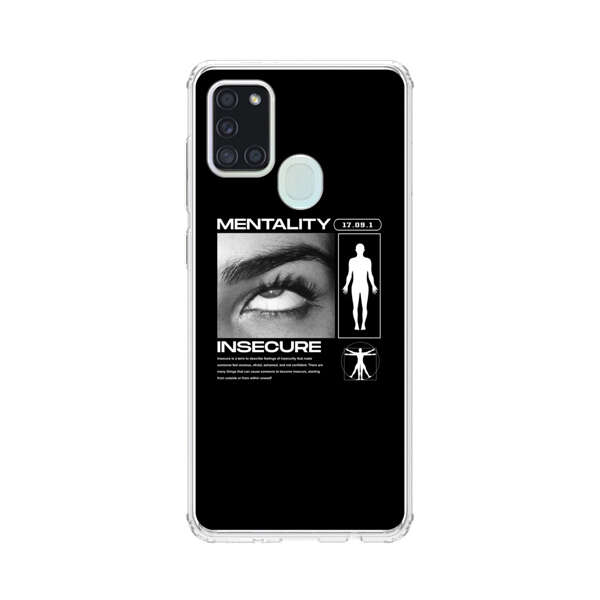 Mentality Insecure Eye Art Samsung Galaxy A21s Case