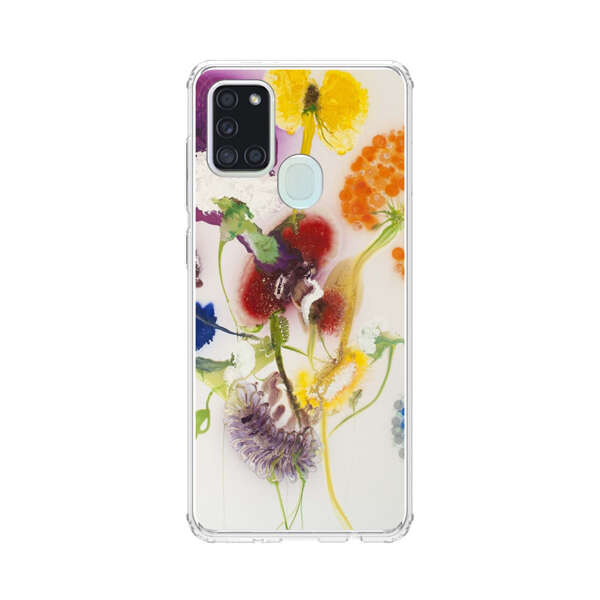 Vibrant Abstract Floral Artwork Samsung Galaxy A21s Case