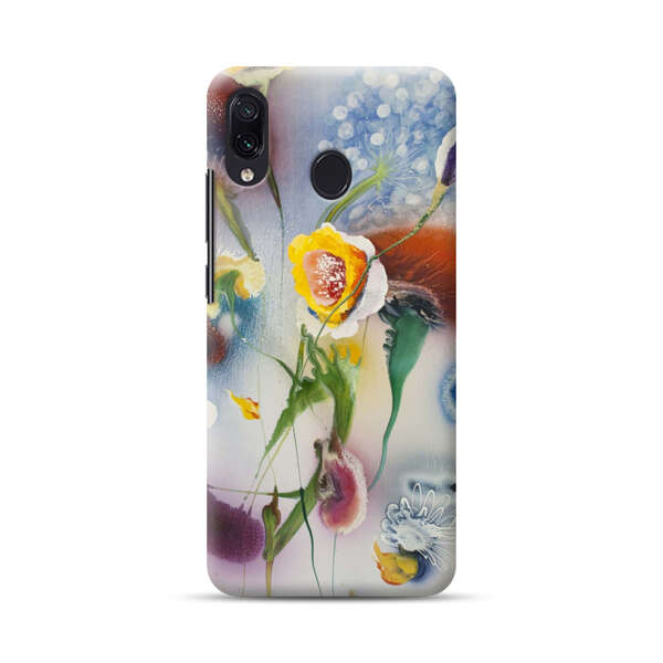 Abstract Colorful Flowers Samsung Galaxy A30 Hard Case