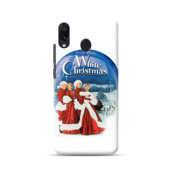 Classic White Christmas Scene Samsung Galaxy A30 Hard Case