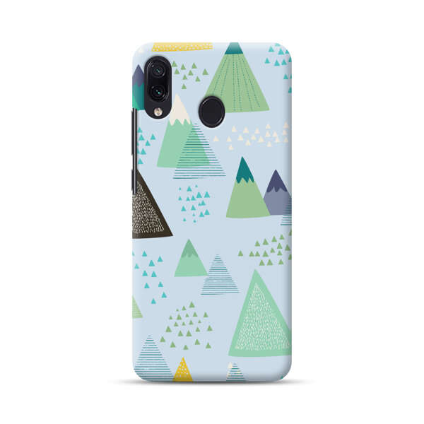 Colorful Abstract Mountain Pattern Samsung Galaxy A30 Hard Case