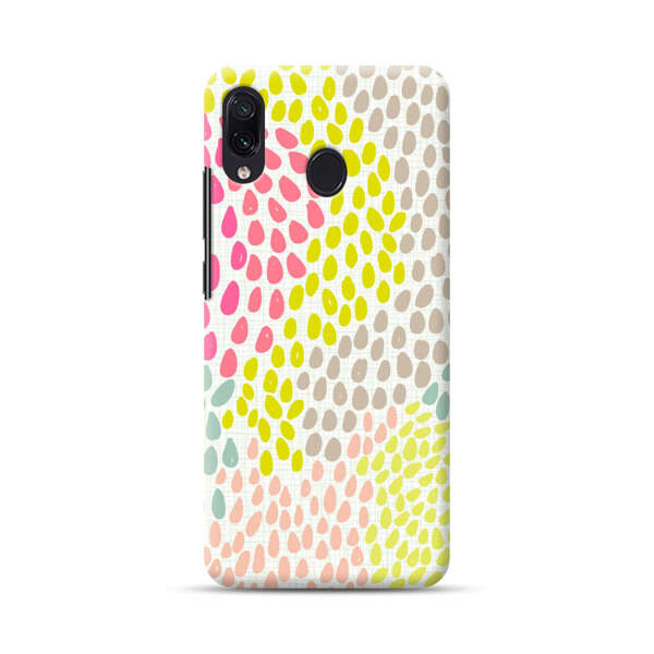 Colorful Abstract Teardrop Pattern Samsung Galaxy A30 Hard Case