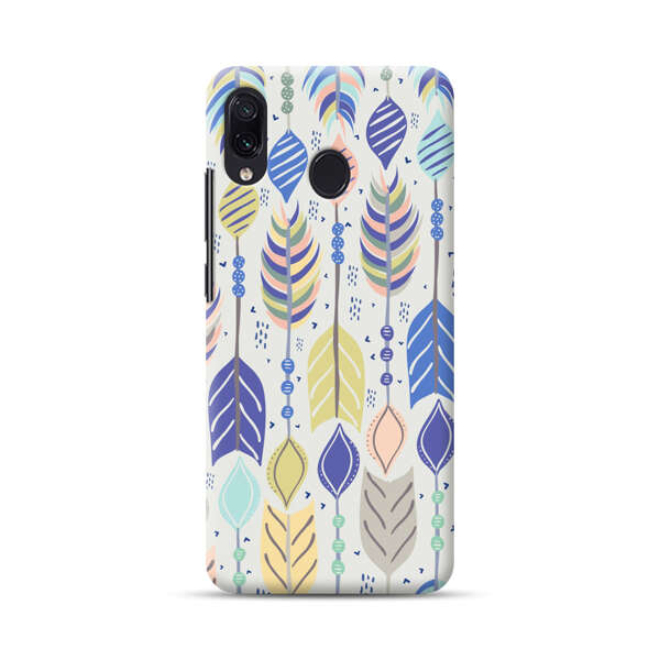 Colorful Feathers Pattern Pastel Samsung Galaxy A30 Hard Case