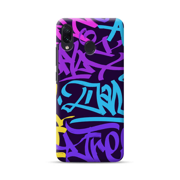 Colorful Graffiti Pattern Samsung Galaxy A30 Hard Case
