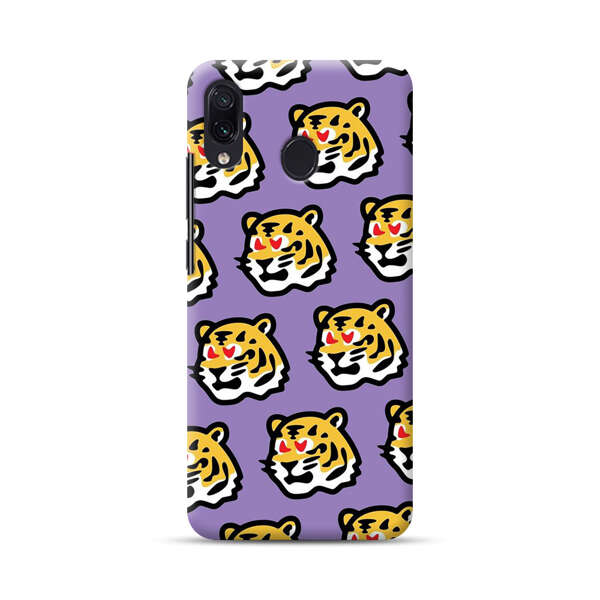 Cute Tiger with Heart Eyes Pattern Samsung Galaxy A30 Hard Case