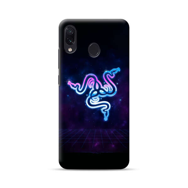 Glowing Neon Triple Snake Samsung Galaxy A30 Hard Case