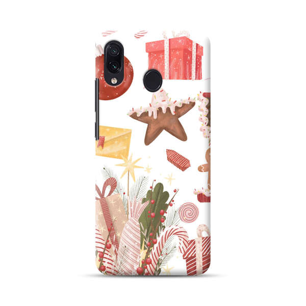 Holiday Gingerbread Candy Cane Gifts Samsung Galaxy A30 Hard Case