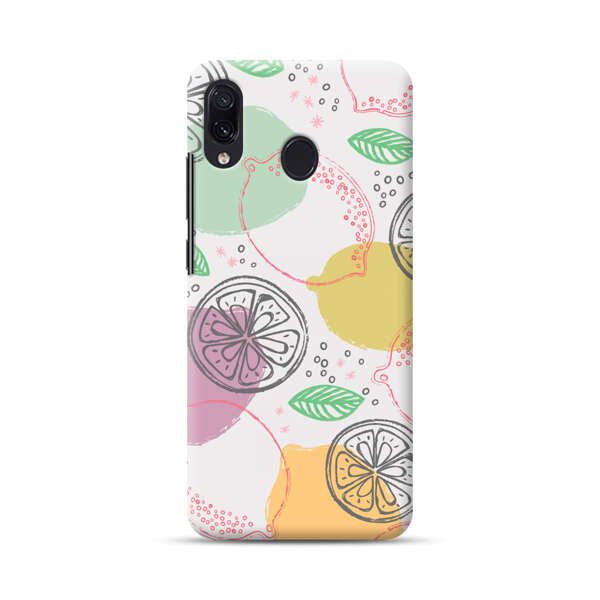 Lemon Colorful Abstract Pattern Samsung Galaxy A30 Hard Case