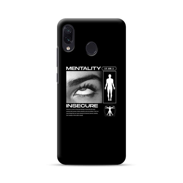 Mentality Insecure Eye Art Samsung Galaxy A30 Hard Case