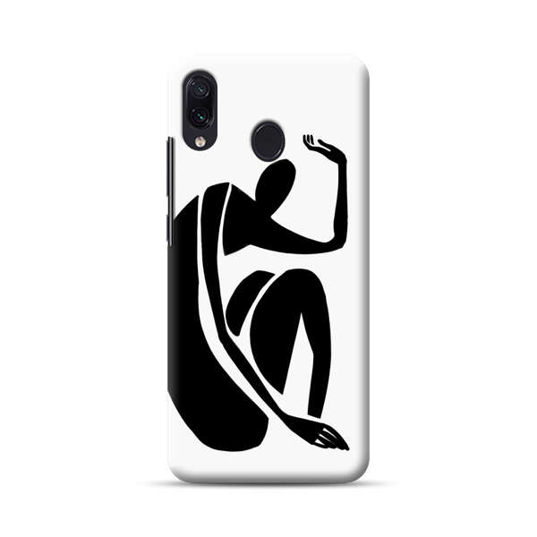Minimalist Abstract Human Figure Samsung Galaxy A30 Hard Case
