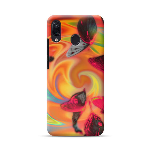 Psychedelic Butterflies Swirl Samsung Galaxy A30 Hard Case