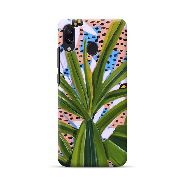 Tropical Leaves Abstract Pattern Samsung Galaxy A30 Hard Case