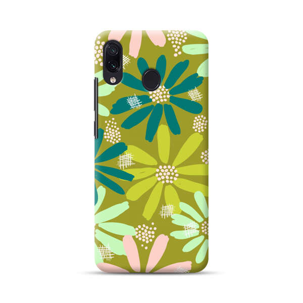 Vibrant Floral Daisy Pattern Samsung Galaxy A30 Hard Case