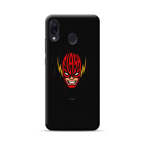 Vibrant Superhero Face with Lightning Bolts Samsung Galaxy A30 Hard Case