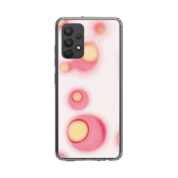Abstract Pink and Yellow Blobs Samsung Galaxy A32 (4G) Case