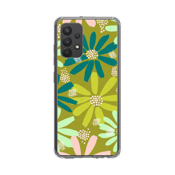 Vibrant Floral Daisy Pattern Samsung Galaxy A32 (4G) Case